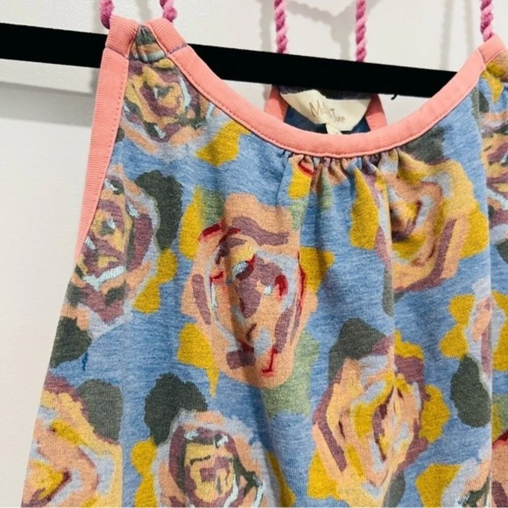 Matilda Jane Girls Twister Tank Adventure Begins in Size 10 Floral Print